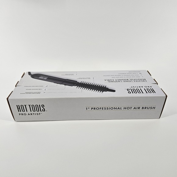 Hot Tools Pro Artist 1 Inch Professional Hot Air Brush Black HT1574 New - Picture 4 of 5